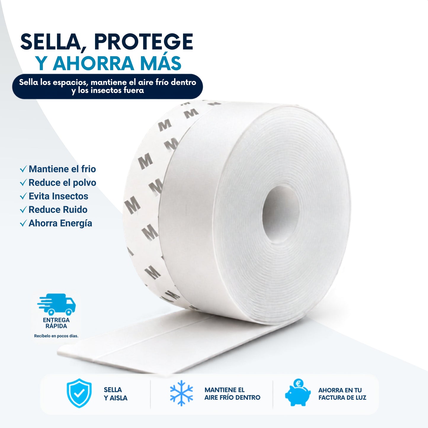 Gloon Burlete autoadhesivo premium