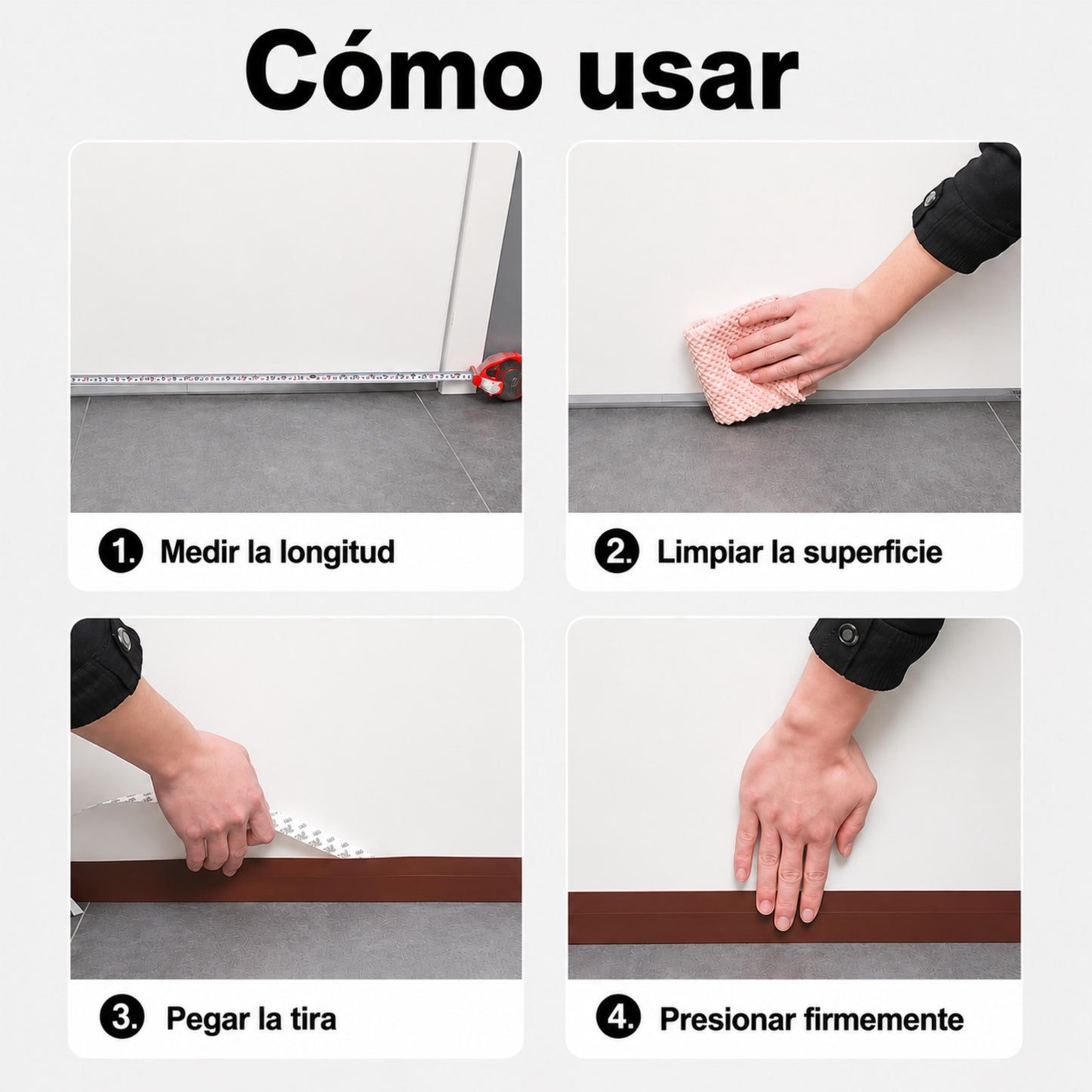 Gloon Burlete autoadhesivo premium